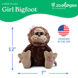 Wild Onez Bigfoot Girl LG 12" Plush