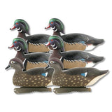 GHG Life-Size Wood Duck Decoy 6PK