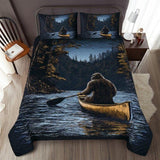 Virah Bella Down the River, Sasquatch King Quilt Set DQMP24097K