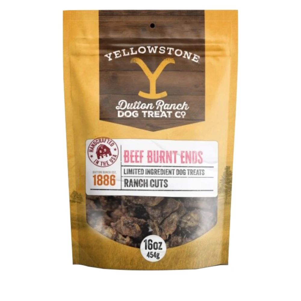 Yellowstone Ranch Cuts Burnt Ends Dog Treats, Beef, 16 oz
