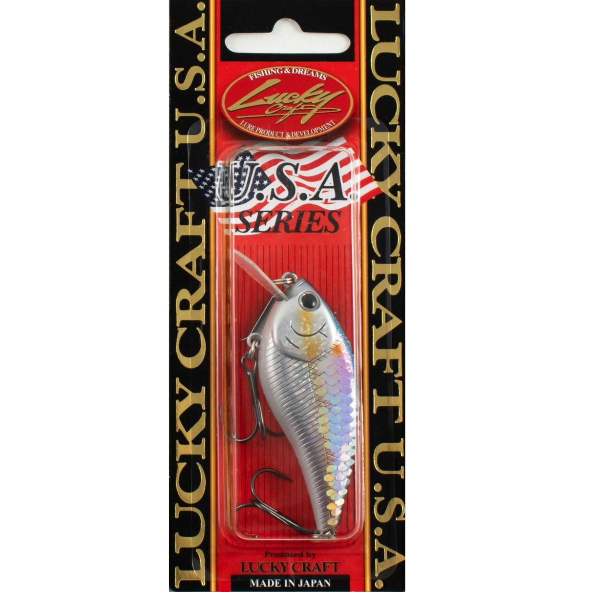 Lucky Craft U.S.A. KJ Flat 1.5 / Floating MS American Shad
