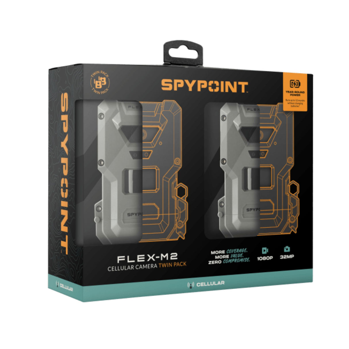 Spypoint Flex-M2 Cellular Trail Camera (2 Pack)