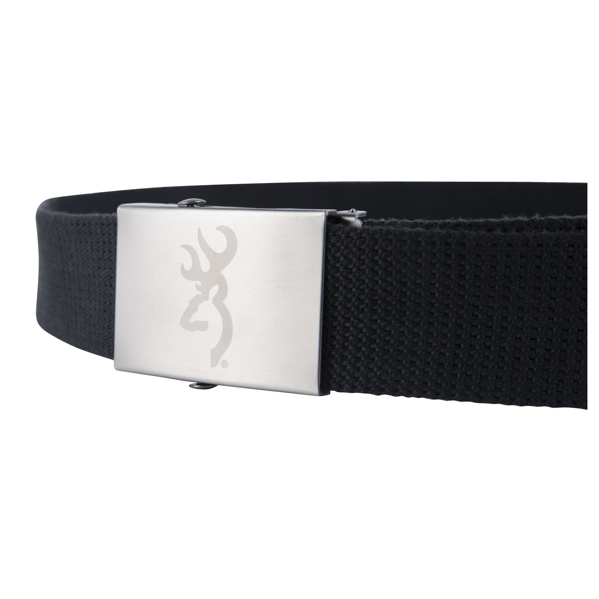 Browning Stretch Webbing Belt Black - One Size Fits All