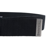Browning Stretch Webbing Belt Black - One Size Fits All