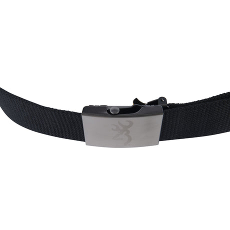 Browning Stretch Webbing Belt Black - One Size Fits All