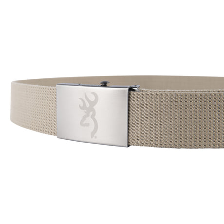 Browning Stretch Webbing Belt Tan - One Size Fits All