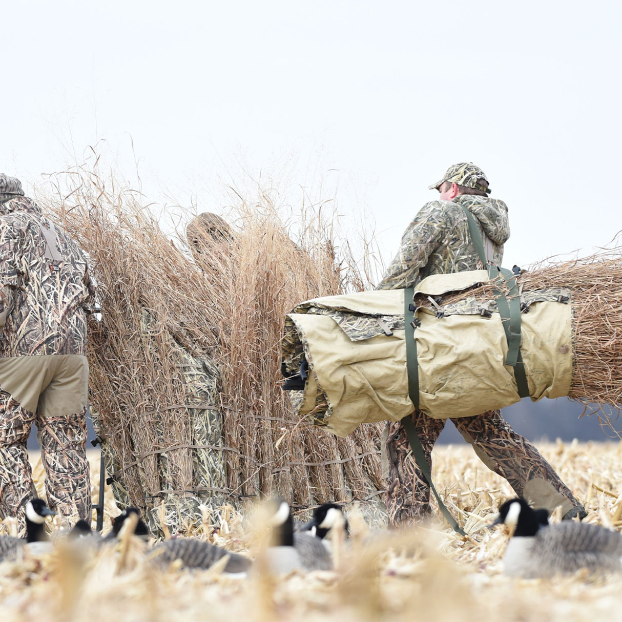 Avian-X A-Frame Waterfowl Blind Mossy Oak Shadowgrass Blades