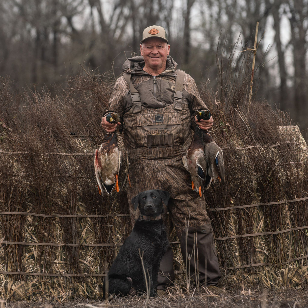 Avian-X A-Frame Waterfowl Blind Mossy Oak Shadowgrass Blades