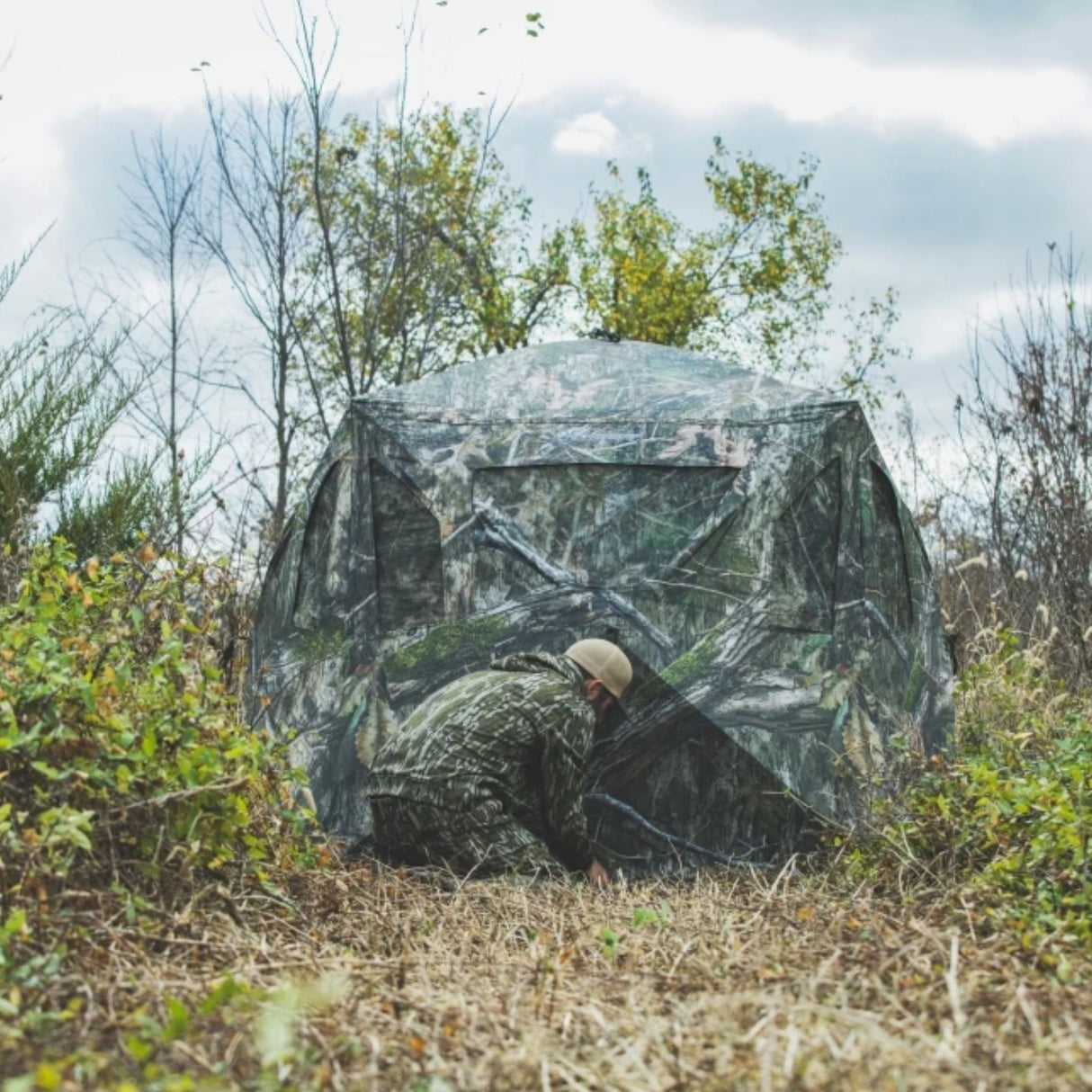 Ameristep Brickhouse Wide Bottom Hub Blind AMS-AMEBL3029-WB