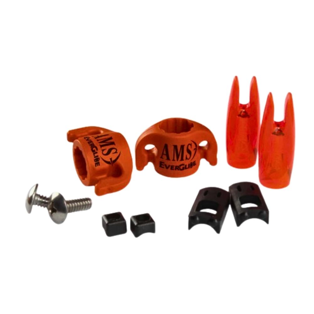 AMS EverGlide Safety Slide Kit for 5/16" Arrows (2/Pkg Orange)