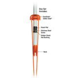 AMS EverGlide Safety Slide Kit for 5/16" Arrows (2/Pkg Orange)