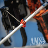 AMS EverGlide Safety Slide Kit for 5/16" Arrows (2/Pkg Orange)