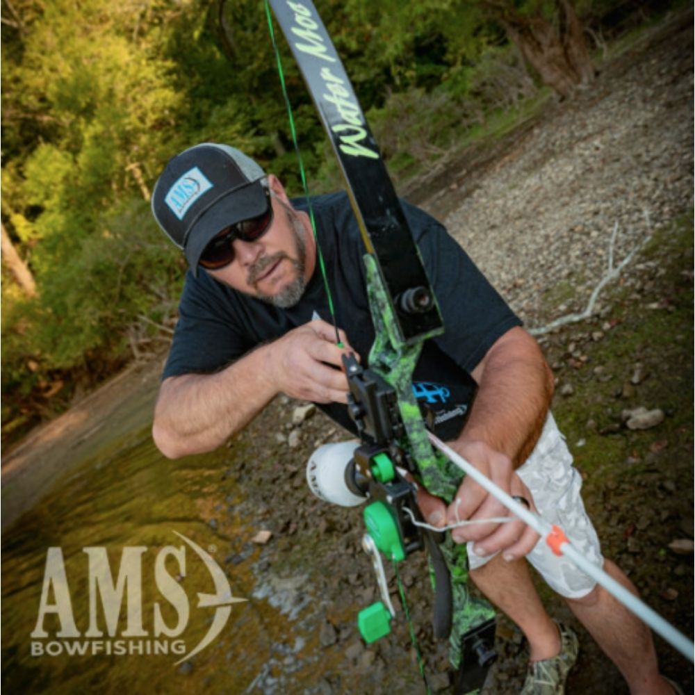 AMS Water Moc Recurve Bowfishing Bow 45lb Right Hand