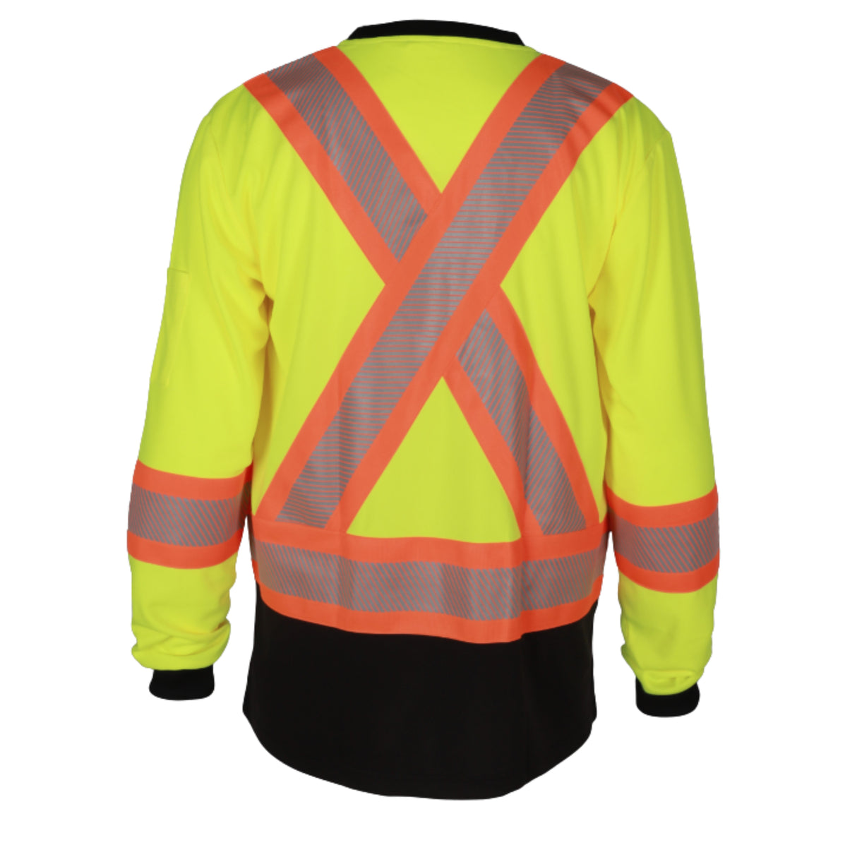 NKE L/S X-Back Yellow/Blk