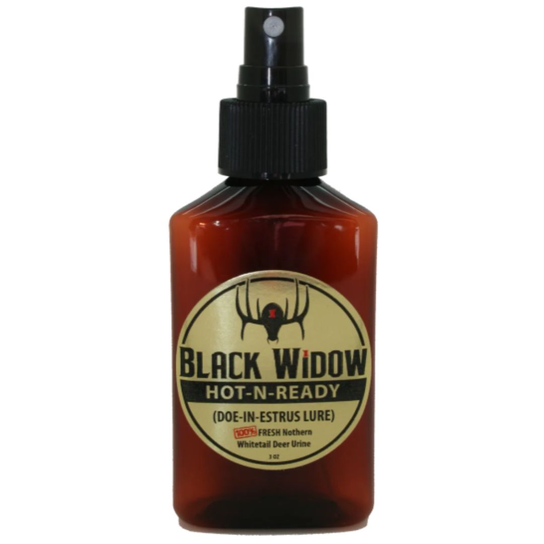 Black Widow Hot-N-Ready Doe-In-Estrus Lure 3oz