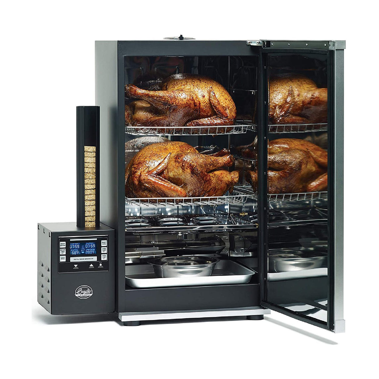 Bradley 4-Rack Digital Smoker S.S - 76L