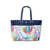 Geckobrands Beach Tote - Tie Dye