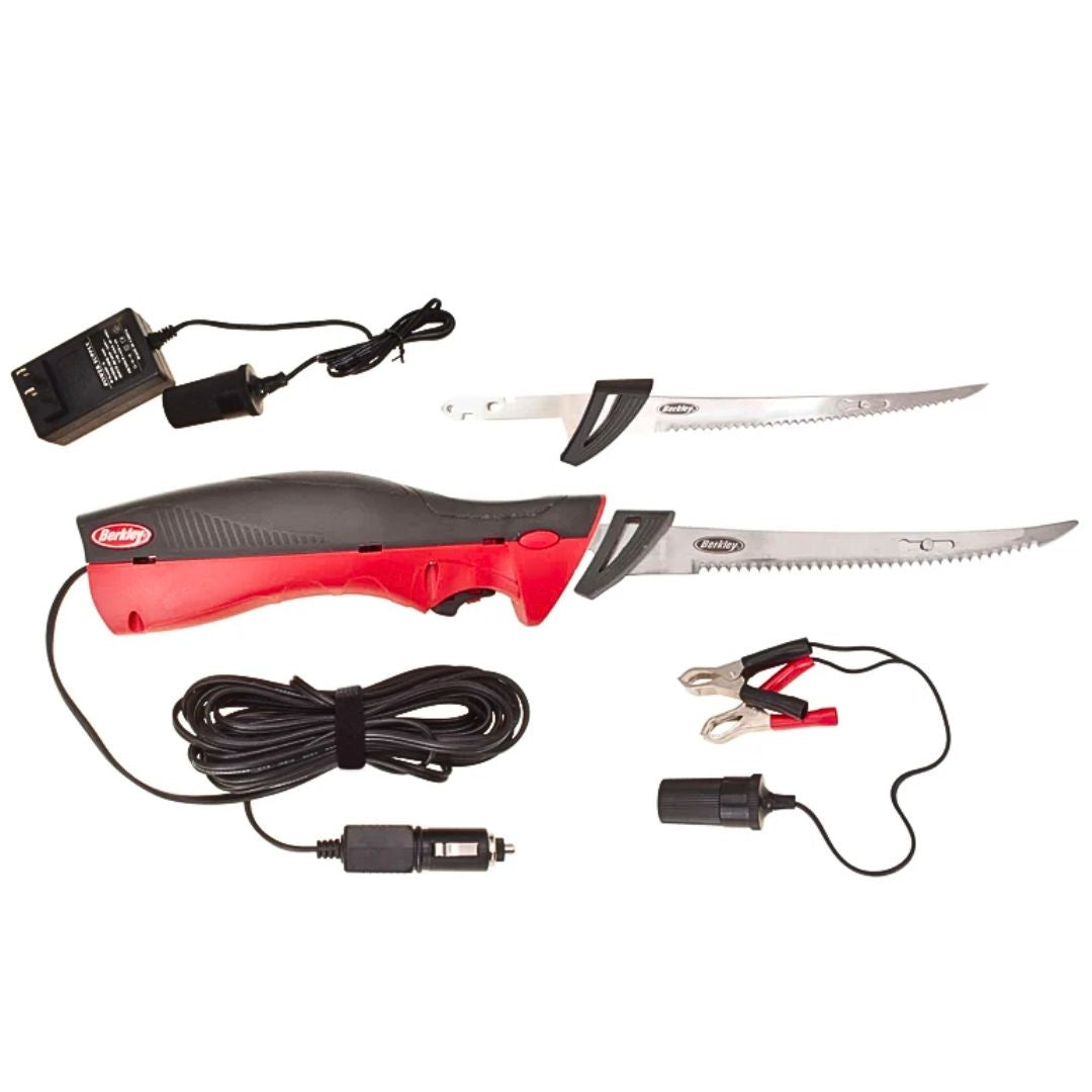 Berkley Deluxe Electric 120 Volt Fillet Knife Combo