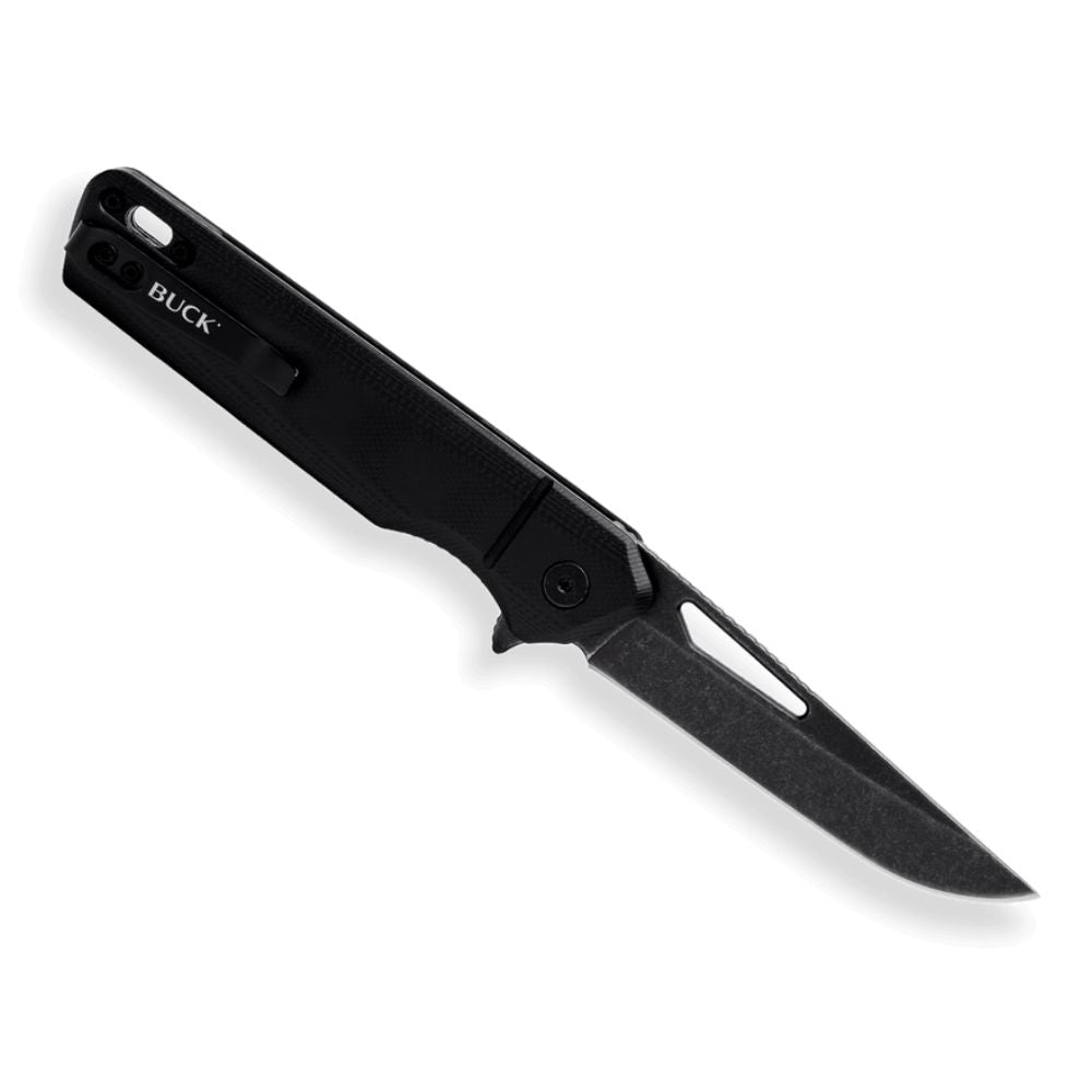 Buck 239 Infusion Modified Tanto Knife G10 Black
