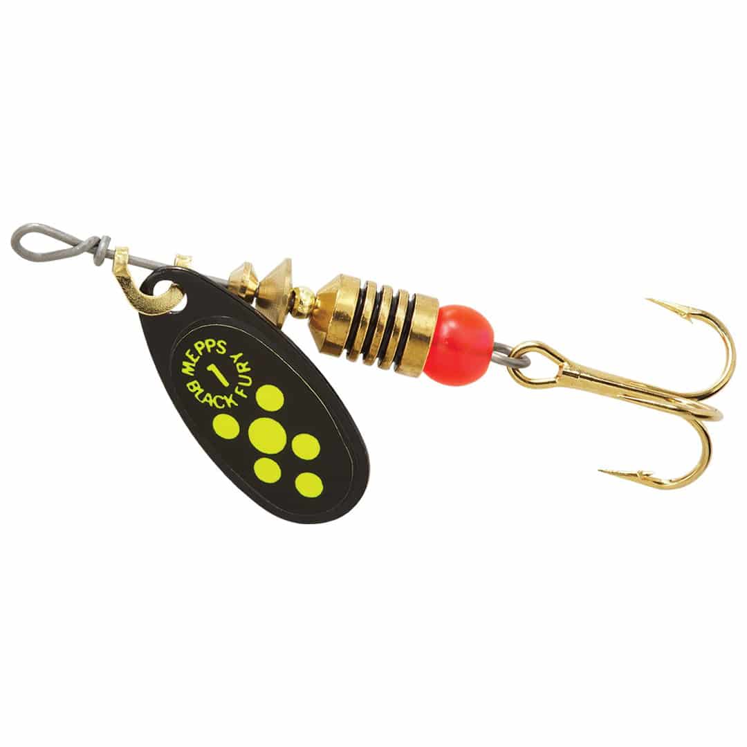 Mepps Black Fury Plain Treble