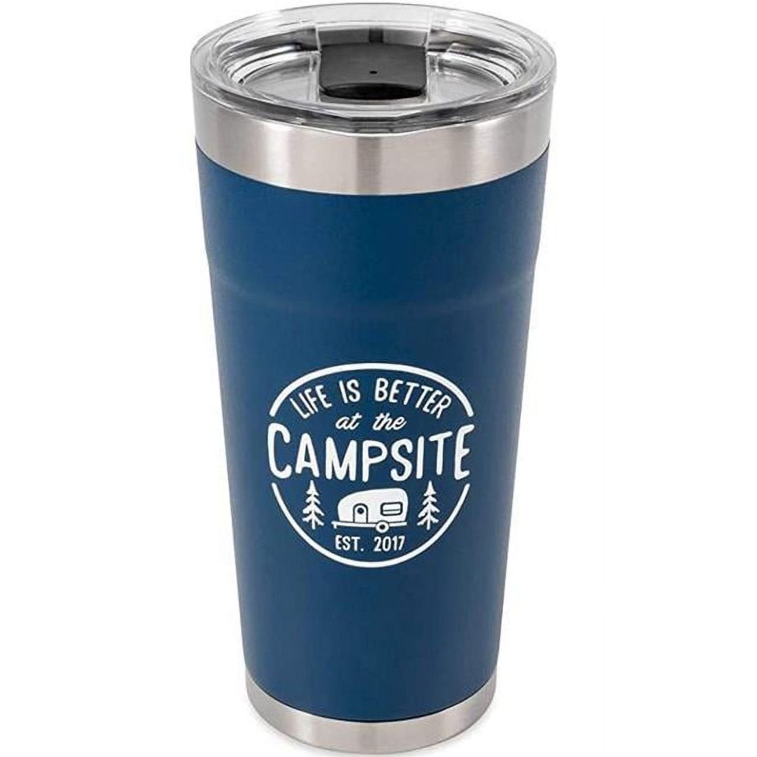 Camco Navy Life Is Better At The Campsite Tumbler