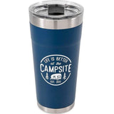 Camco Navy Life Is Better At The Campsite Tumbler