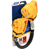 Camco RV 18" Power Grip Dogbone 30AM/50AF