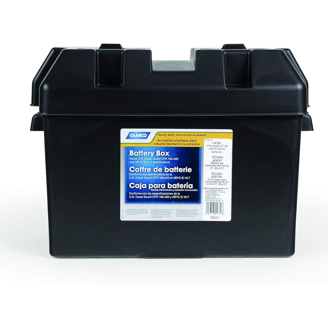 Camco RV Battery Box - Large