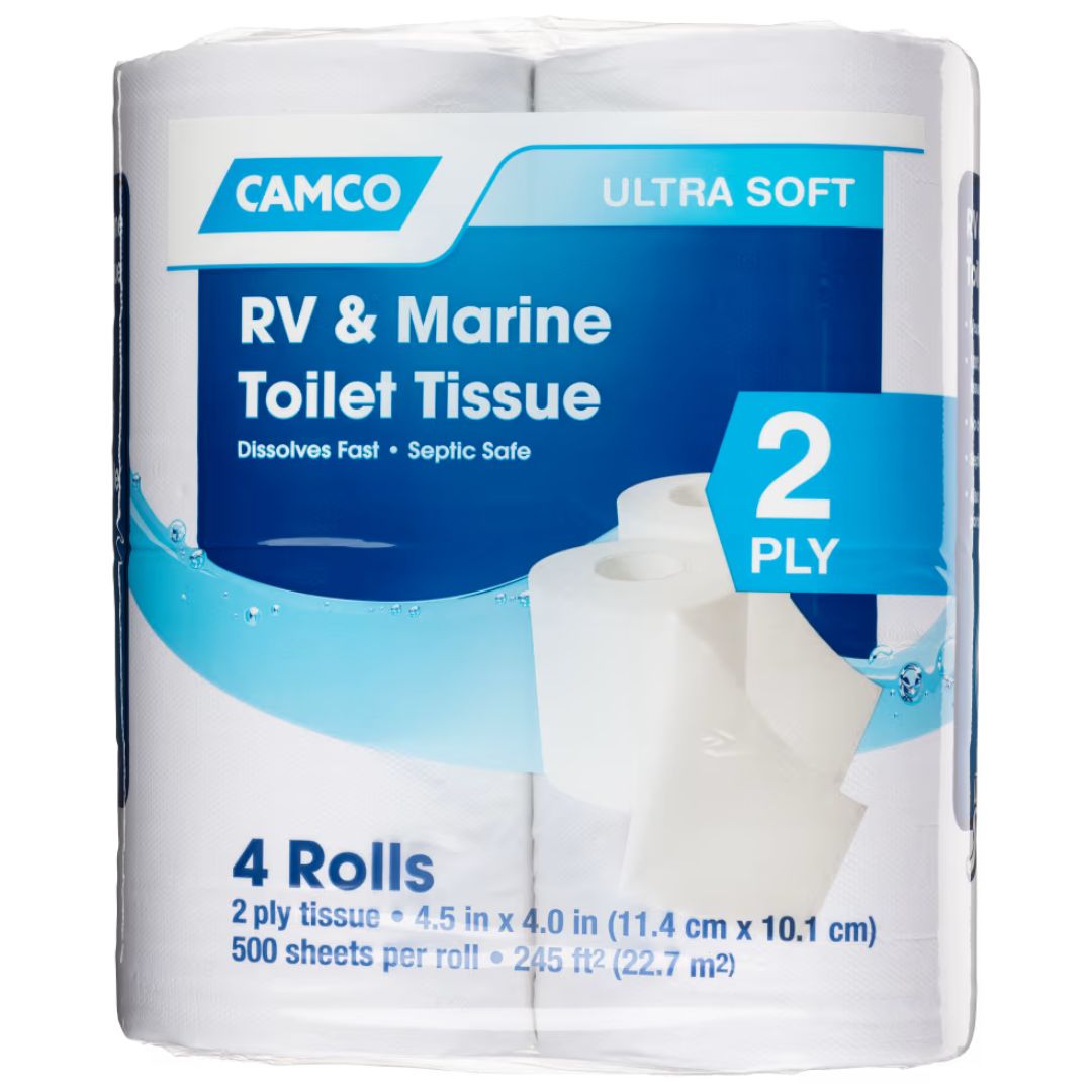 Camco RV & Marine Ultra Soft Toilet Tissue - 2 PLY