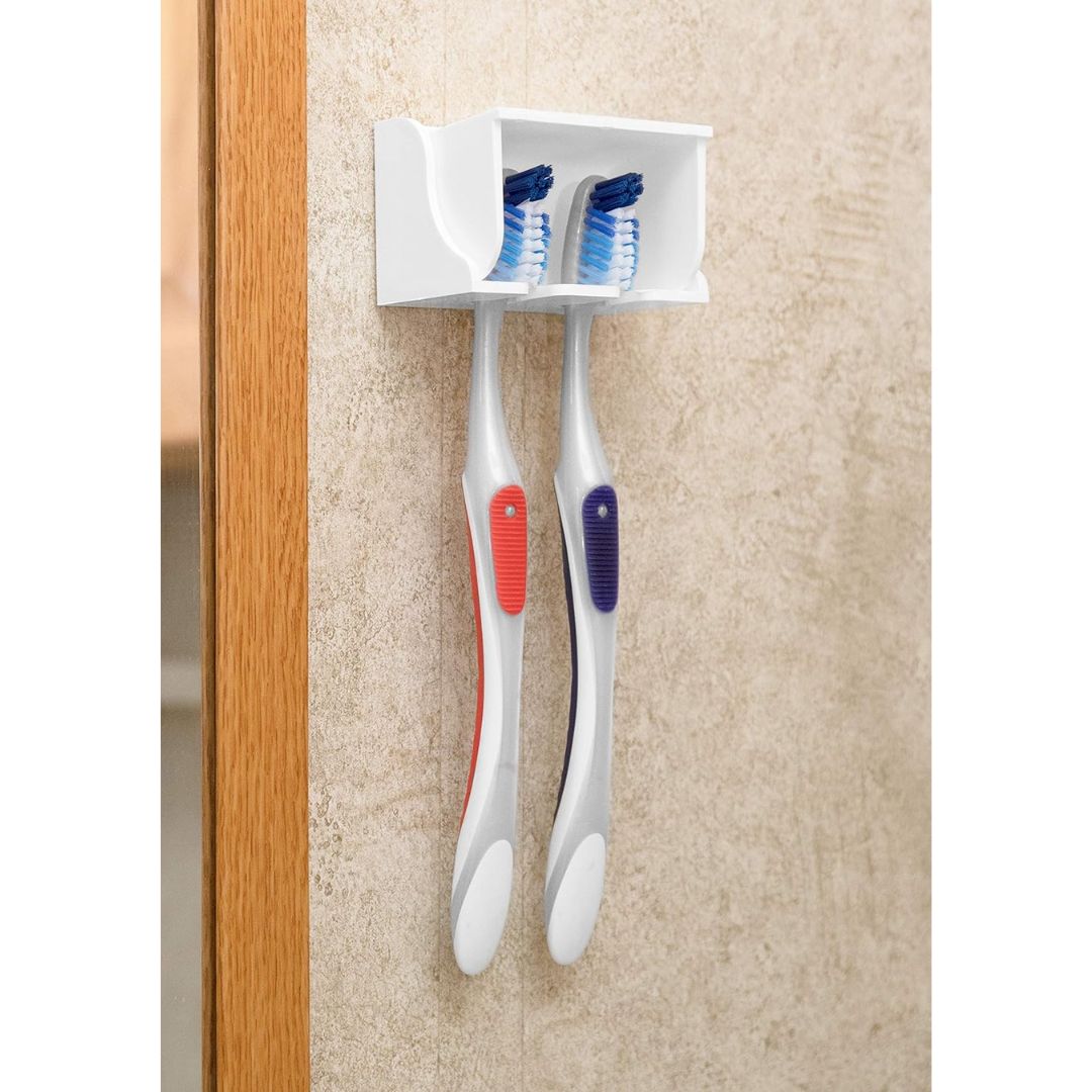 Pop-A-Toothbrush, 2-Brush, White (E/F)