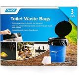 Camco Toilet Bag 3 Pack Bag