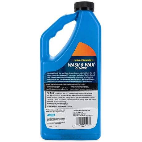 Camco Wash & Wax - 32oz Bottle