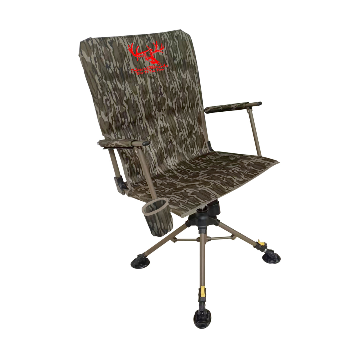 WFS XL Swivel Blind Chair w/Armrest