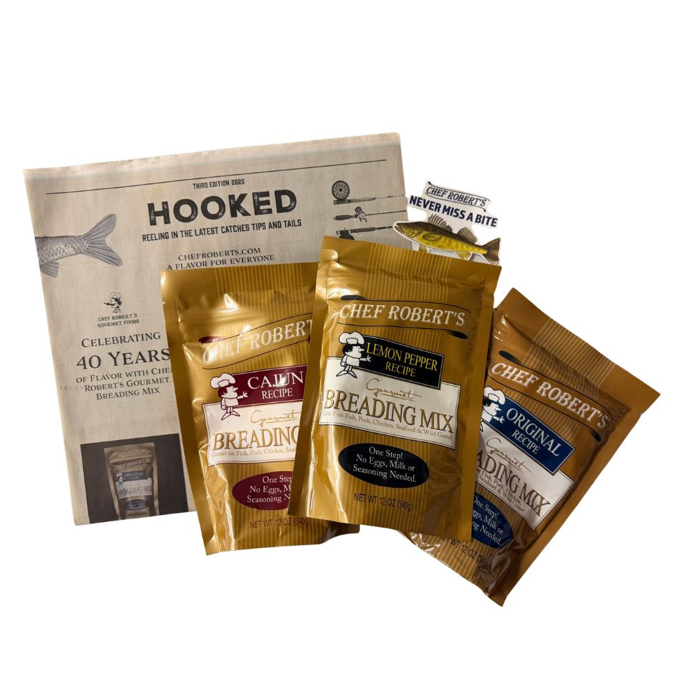 Chef Roberts- Gourmet Fish Breading - 3 Flavor Bundle