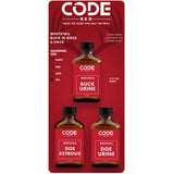 Code Blue - Code Red Triple Buck-N-Does, Scent Combo 3pk