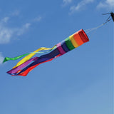 Colorful Rainbow Column Value Windsock, 33-Inch