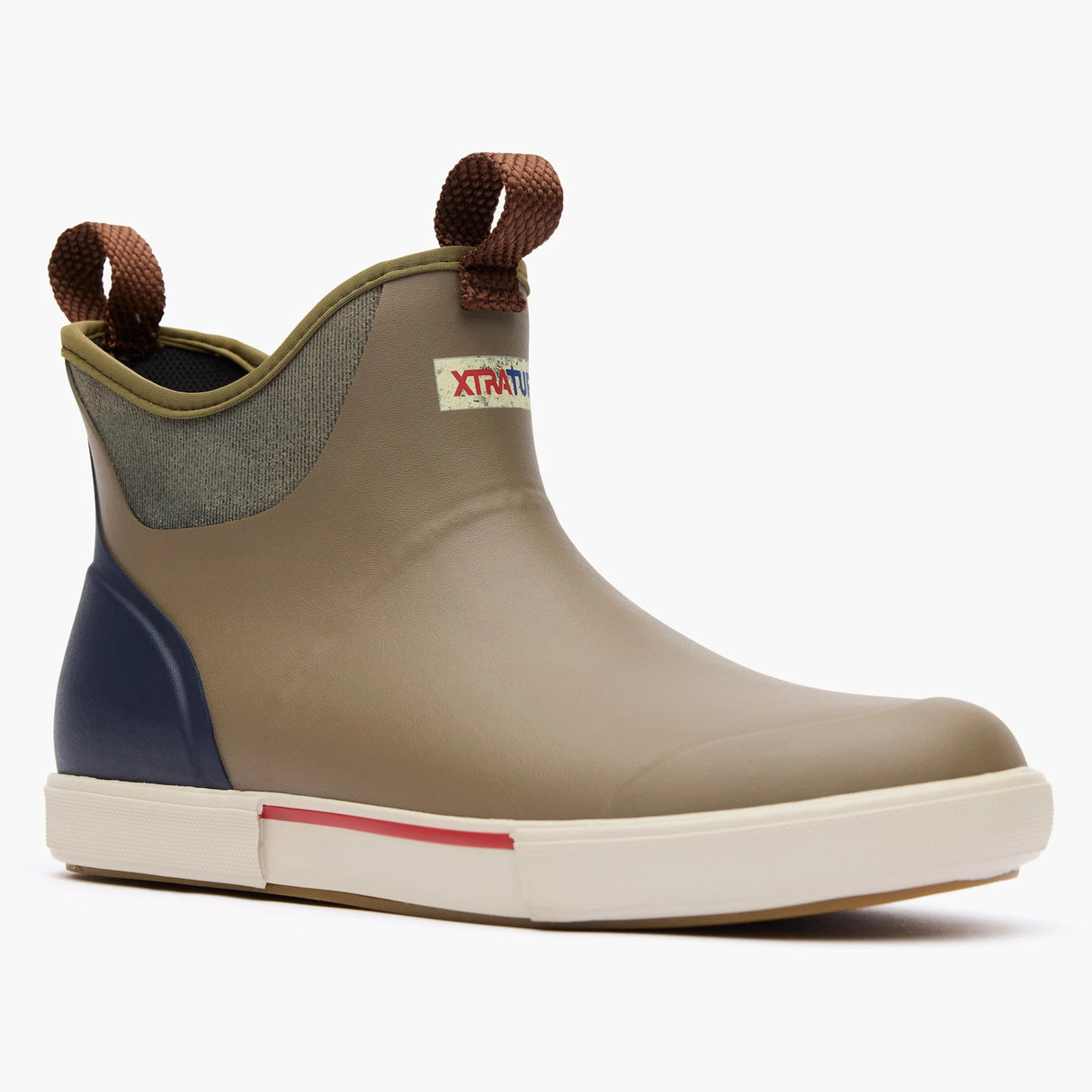 Xtratuf Men's Ankle Deck Boots Olive 6"