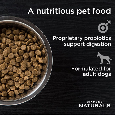 Diamond Naturals Beef Meal & Rice Formula 40# 25/15