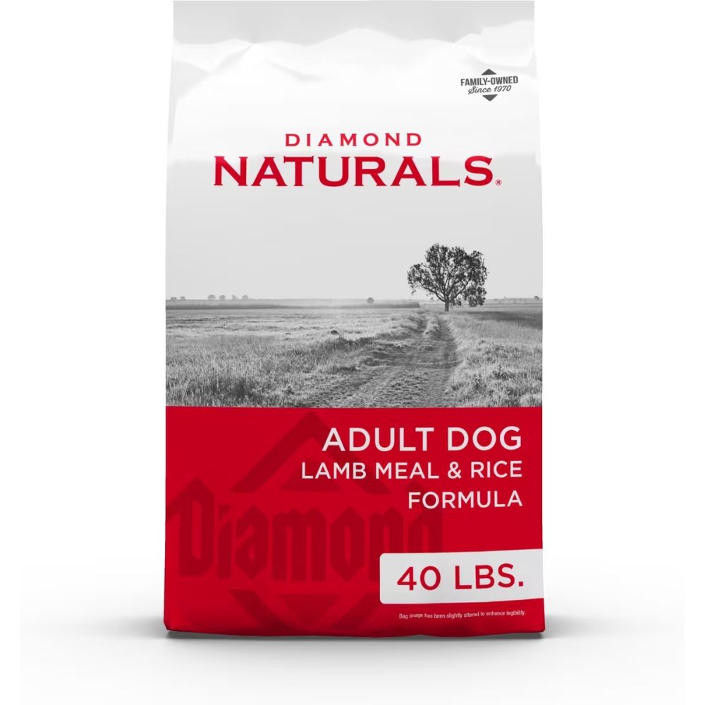 Diamond Naturals Lamb & Rice Dog 40# 23/14