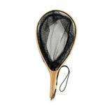 Eagle Claw Wood Trout Net W/Rubberized Netting