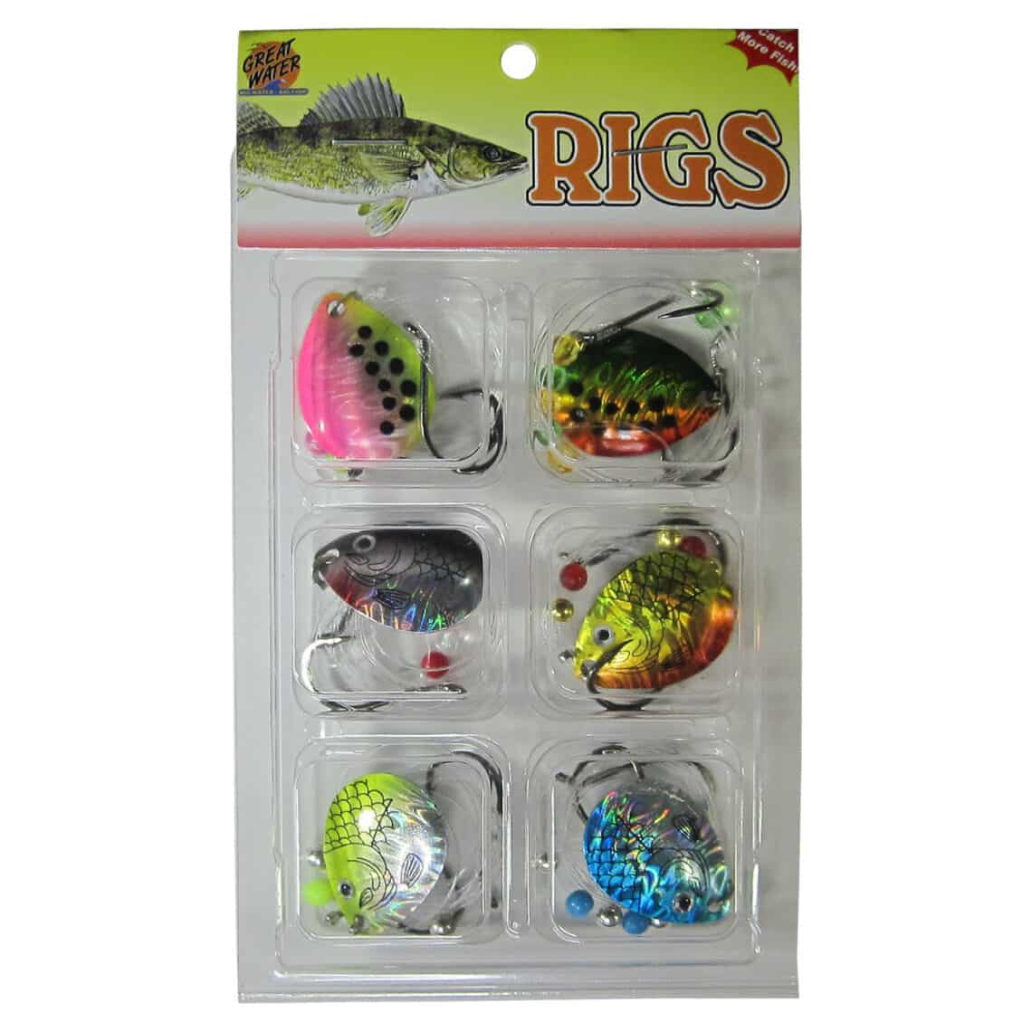 Walleye Rig Kit -Tiger Rigs 6 pc