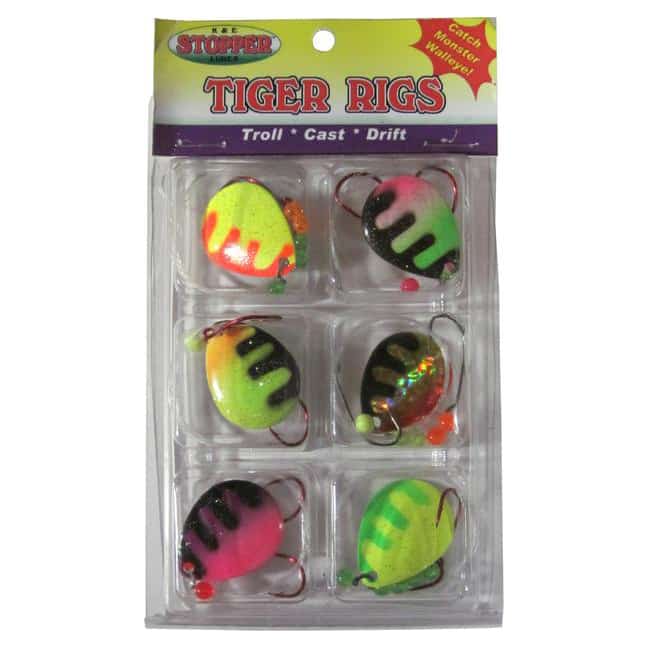 Walleye Rig Kit -Tiger Rigs 6 pc