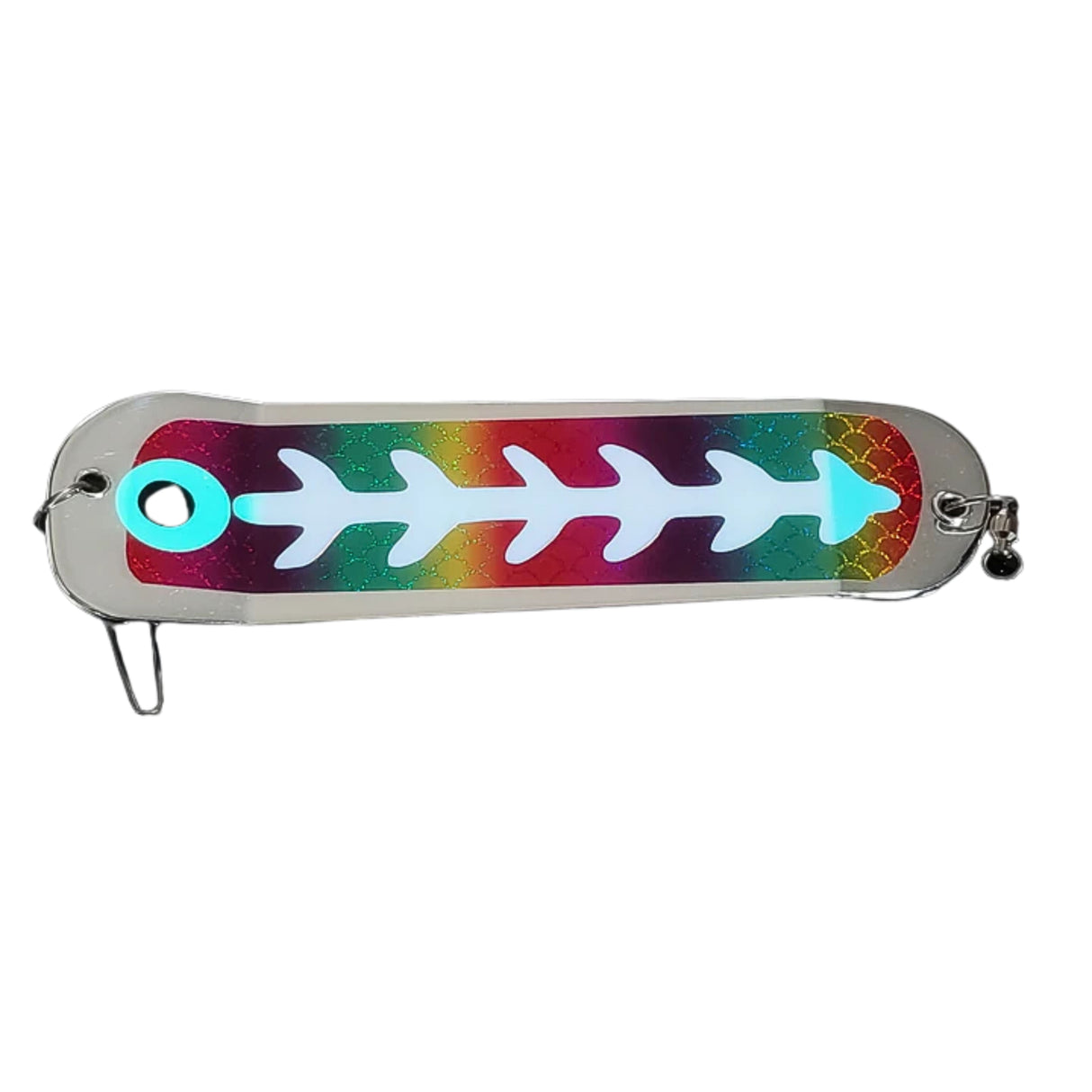 Dual Fin Flasher 8.5" Tiger King
