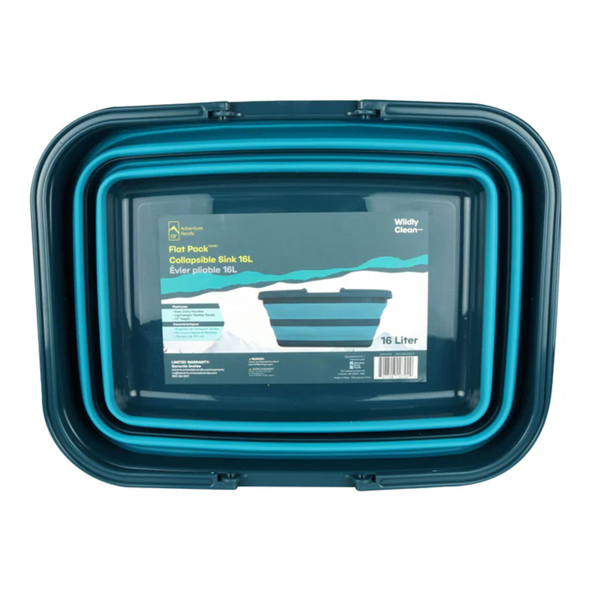 Adventure Ready Flat Pack Sink 16L