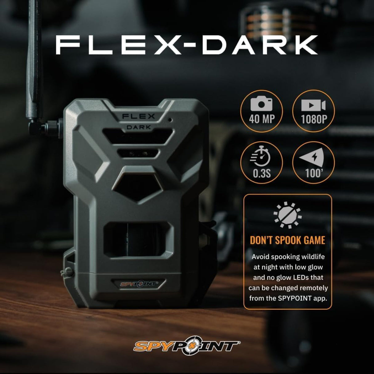 Spypoint Flex-Dark Twin Pack Cellular Trail Camera, 40MP