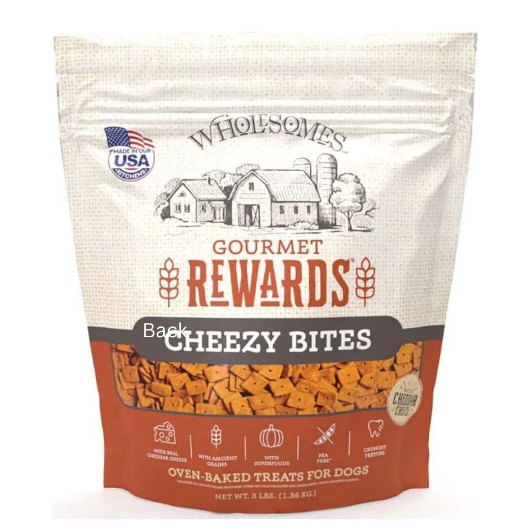 3Lb Wholesome Rewards Cheezy Bites Biscuits