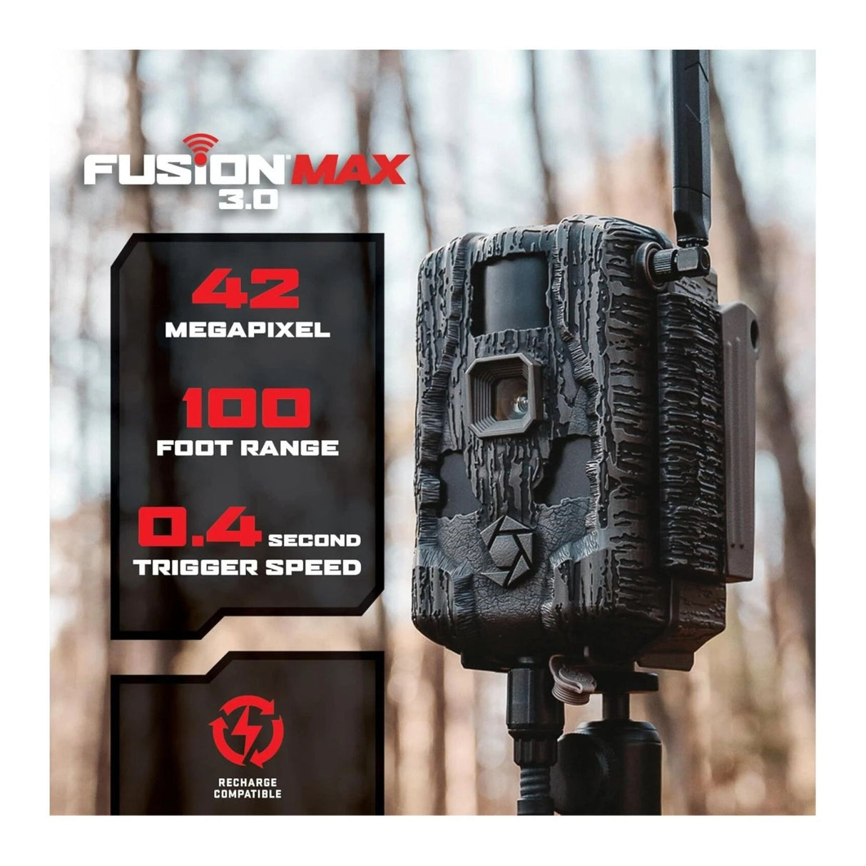 Stealth Cam Fusion MAX 3.0 42MP Cellular Trail Camera (2 pack)