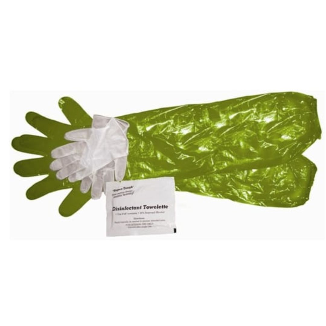 HME Disposable Game Cleaning Gloves W/ Towelette