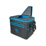 Geckobrands Opticool 18 Bottle Cooler w/ Liner Grey & Neon Blue