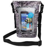 WATERPROOF PHONE TOTE Artic geckoflage